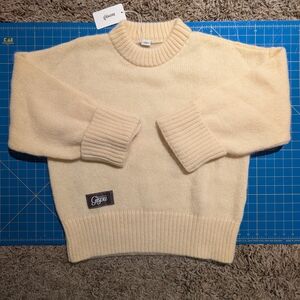 2025 Gisou Holiday Sweater Yellow Honey Butter
